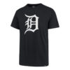 Detroit Tigers Men's 47 Brand Navy Imprint T-Shirt Tee