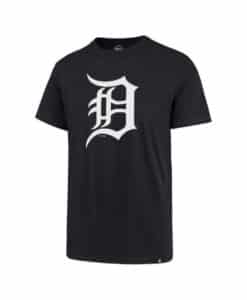 Detroit Tigers Men's 47 Brand Navy Imprint T-Shirt Tee