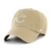 Chicago Cubs 47 Brand Khaki Chambray Ballpark Clean Up Adjustable Hat