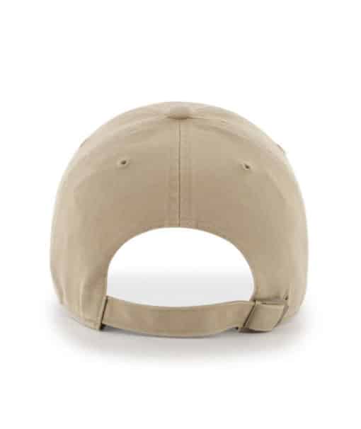 New York Yankees 47 Brand Khaki Chambray Ballpark Clean Up Adjustable Hat - Image 3