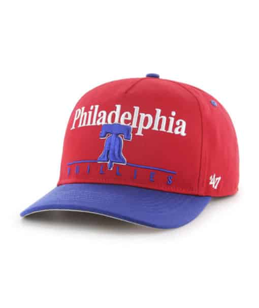 Philadelphia Phillies 47 Brand Super Hitch Red Snapback Hat - Image 3