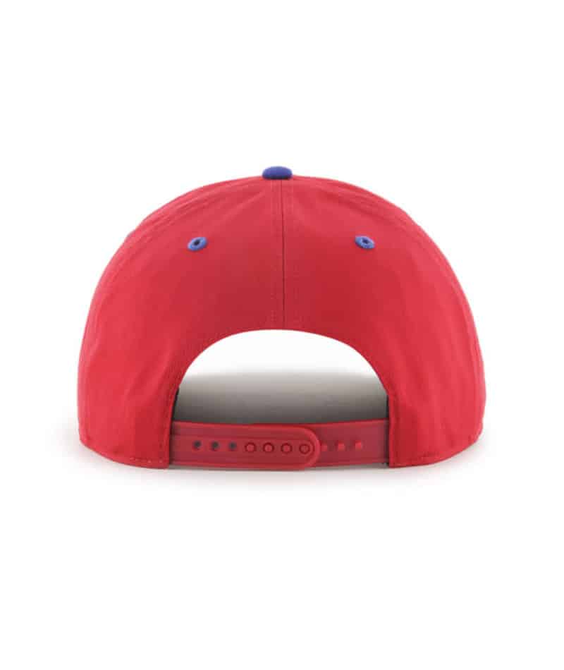 New Jersey Devils 47 Brand Cross Sticks Red Adjustable Hat