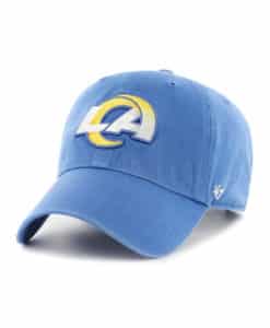 Los Angeles Rams YOUTH 47 Brand Blue Montego Clean Up Adjustable Hat