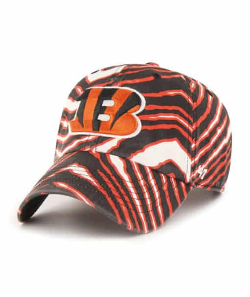 Cincinnati Bengals 47 Brand Zubaz Black Clean Up Adjustable Hat