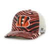 Cincinnati Bengals 47 Brand Zubaz Black Trucker Mesh Adjustable Hat