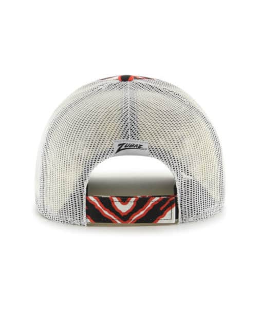 Cincinnati Bengals 47 Brand Zubaz Black Trucker Mesh Adjustable Hat - Image 2