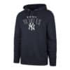 New York Yankees Men's 47 Brand Navy Outrush Pullover Hoodie