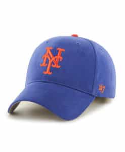 New York Mets YOUTH 47 Brand Blue Home MVP Adjustable Hat