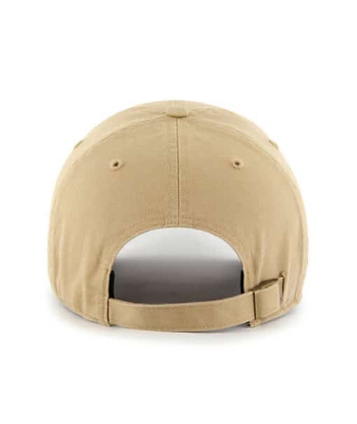 Milwaukee Brewers 47 Brand Khaki Chambray Ballpark Clean Up Adjustable Hat - Image 3