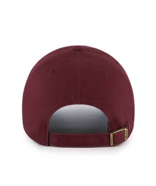 New York Yankees 47 Brand Dark Maroon Ballpark Clean Up Adjustable Hat - Image 3