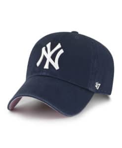 New York Yankees 47 Brand Navy Ballpark Clean Up Adjustable Hat