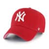 New York Yankees 47 Brand Red Ballpark Clean Up Adjustable Hat