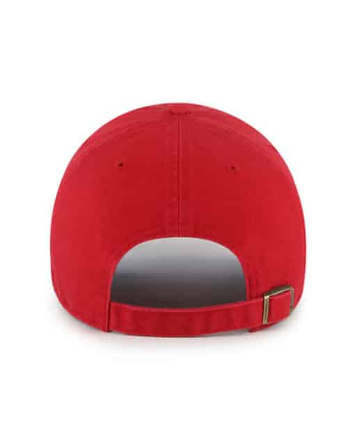 New York Yankees 47 Brand Red Ballpark Clean Up Adjustable Hat - Image 3