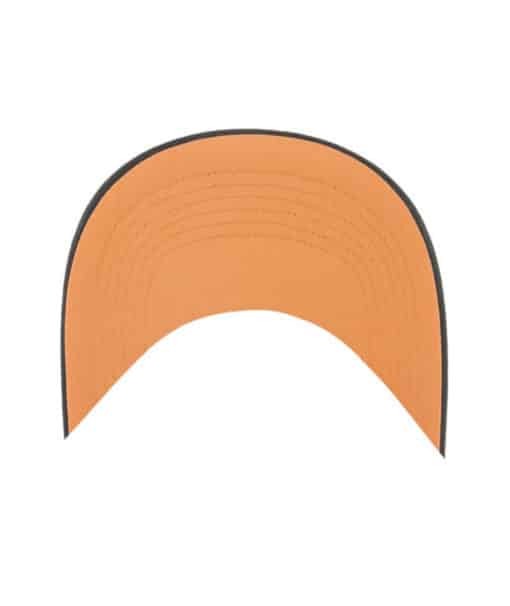 San Diego Padres 47 Brand Script Hitch Black Orange Snapback Hat - Image 2