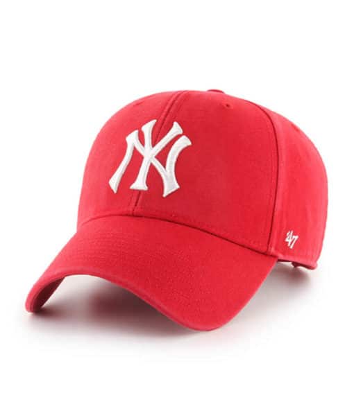 New York Yankees 47 Brand Red Legend MVP Adjustable Hat