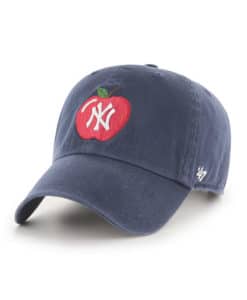 New York Yankees 47 Brand Apple Navy Clean Up Adjustable Hat