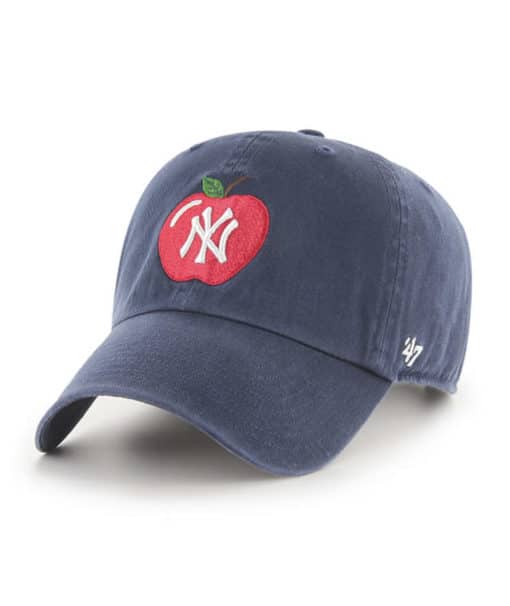 New York Yankees 47 Brand Apple Navy Clean Up Adjustable Hat