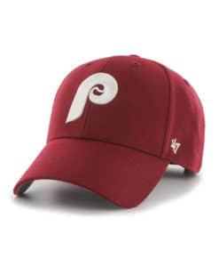 Philadelphia Phillies 47 Brand Cooperstown Cardinal MVP Adjustable Hat