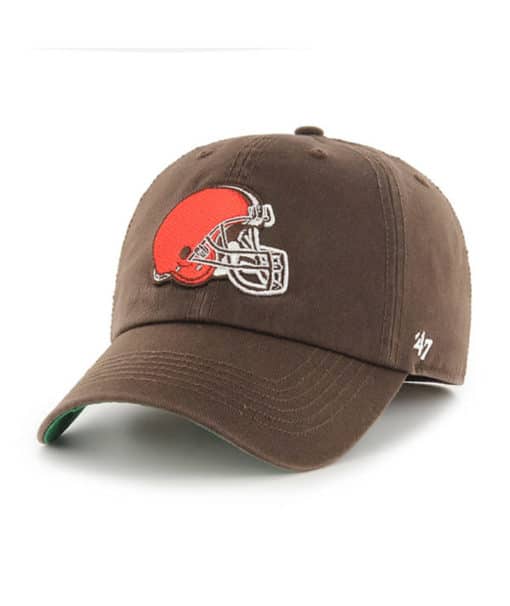 Cleveland Browns 47 Brand Brown Franchise Fitted Hat