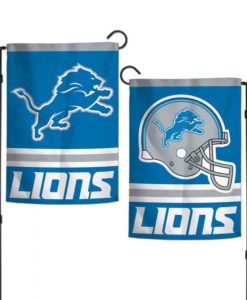Detroit Lions 12.5"x18 Garden Flag