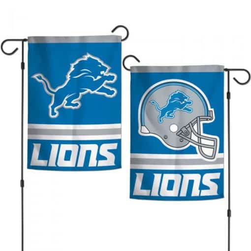 Detroit Lions 12.5"x18 Garden Flag