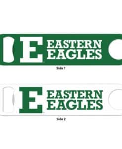 Eastern Michigan Eagles Green Metal Bottle Opener 2-Sided