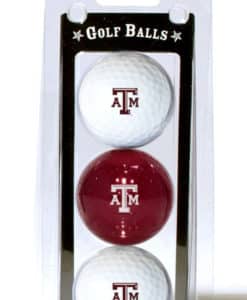 Texas A&M Aggies 3 Pack of Golf Balls