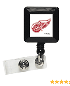 Detroit Red Wings NHL Retractable Badge Holder