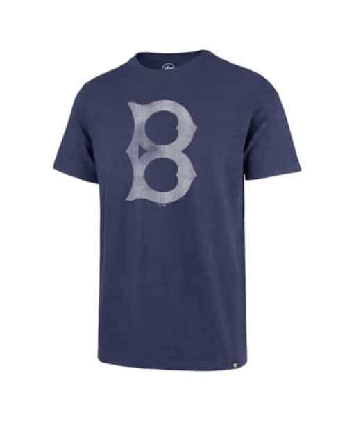 Los Angeles Dodgers Men's 47 Brand Cooperstown Vintage Blue T-Shirt Tee