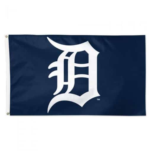 Detroit Tigers 3' x 5' Navy White Team Flag