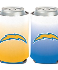 Los Angeles Chargers 12 oz Blue Yellow Color Drip Can Cooler Holder