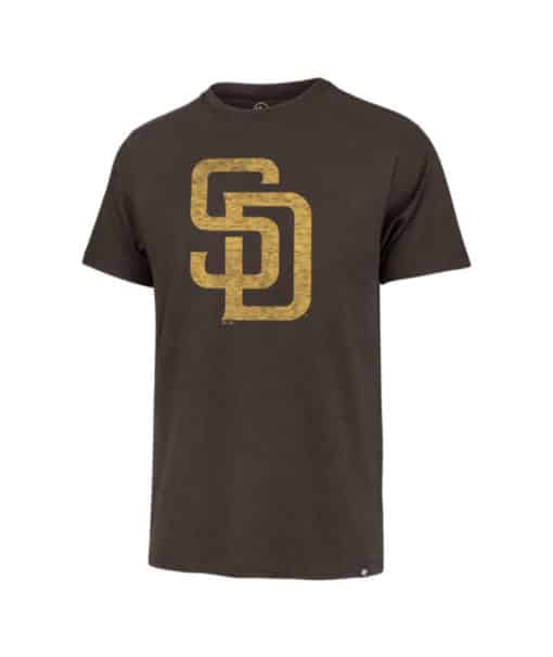 San Diego Padres Men's 47 Brand Espresso Franklin T-Shirt Tee