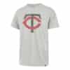 Minnesota Twins Men's 47 Brand Gray Franklin T-Shirt Tee