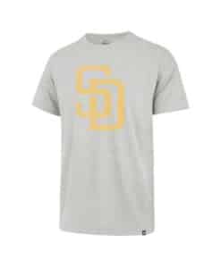 San Diego Padres Men's 47 Brand Gray Franklin T-Shirt Tee