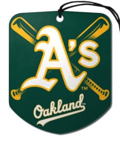 Oakland Athletics Shield Air Freshener Set - 2 Pack