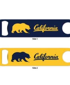 California Golden Bears Blue Yellow Metal Bottle Opener 2-Sided