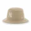 New York Yankees 47 Brand Khaki Chambray Ballpark Bucket Hat