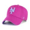 New York Mets 47 Brand Orchid Ballpark Clean Up Adjustable Hat
