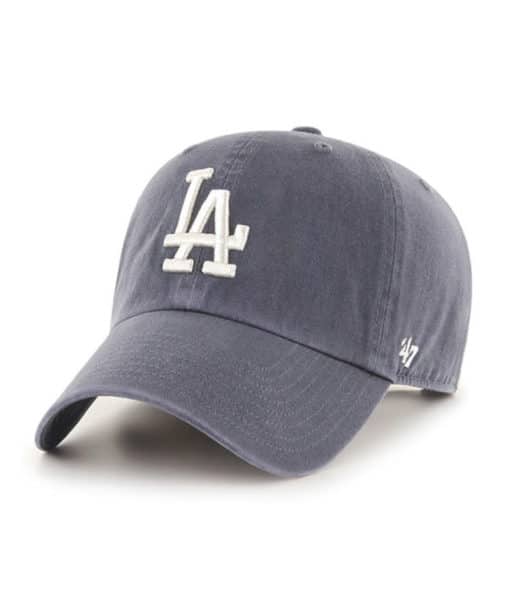 Los Angeles Dodgers 47 Vintage Navy Clean Up Adjustable Hat