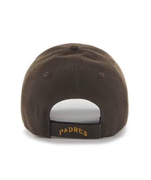 San Diego Padres 47 Brand Cooperstown Brown MVP Adjustable Hat - Image 2