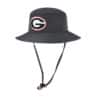 Georgia Bulldogs 47 Brand Panama Charcoal Bucket Hat