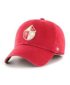 San Francisco 49ers 47 Brand Legacy Red Franchise Fitted Hat