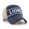 Detroit Lions 47 Brand Vintage Black Juncture Mesh Snapback Hat