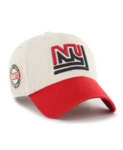 New York Giants 47 Brand Legacy Bone Clean Up Adjustable Hat