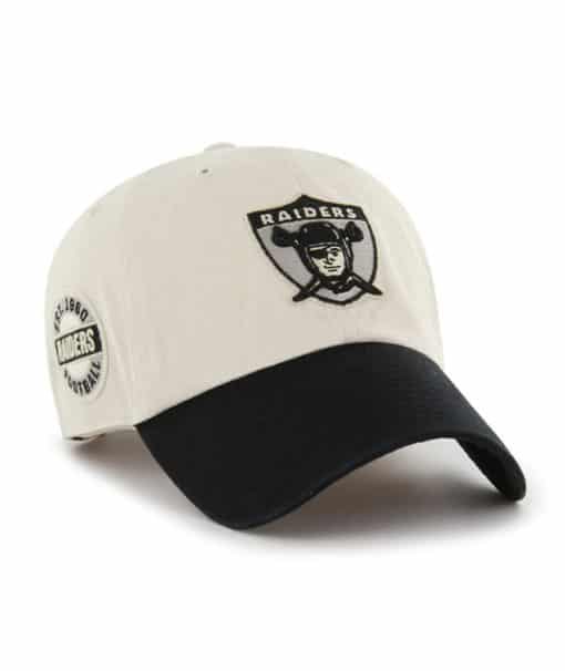 Las Vegas Raiders 47 Brand Legacy Bone Clean Up Adjustable Hat