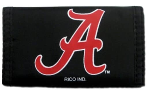 Alabama Crimson Tide Nylon Trifold Wallet