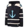 Seattle Kraken Men's 47 Brand Fall Navy Pullover Jersey Hoodie