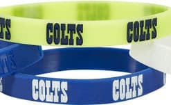 Indianaplois Colts Bracelets 4 Pack Silicone