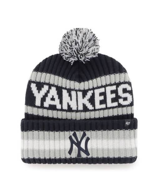 New York Yankees 47 Brand Navy Bering Cuff Knit Hat