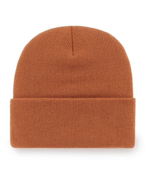 New York Yankees 47 Brand Burnt Orange Cuff Knit Hat - Image 2